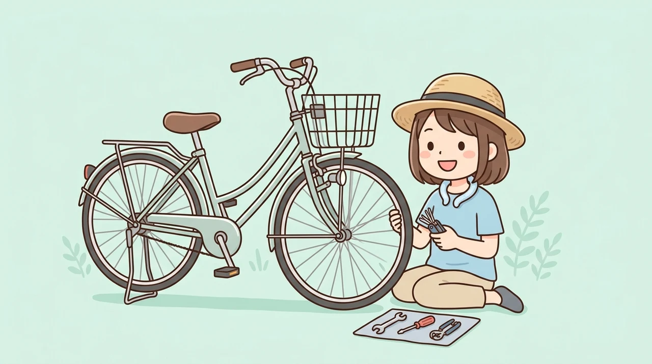 自転車用アイテムの選び方とDIY術