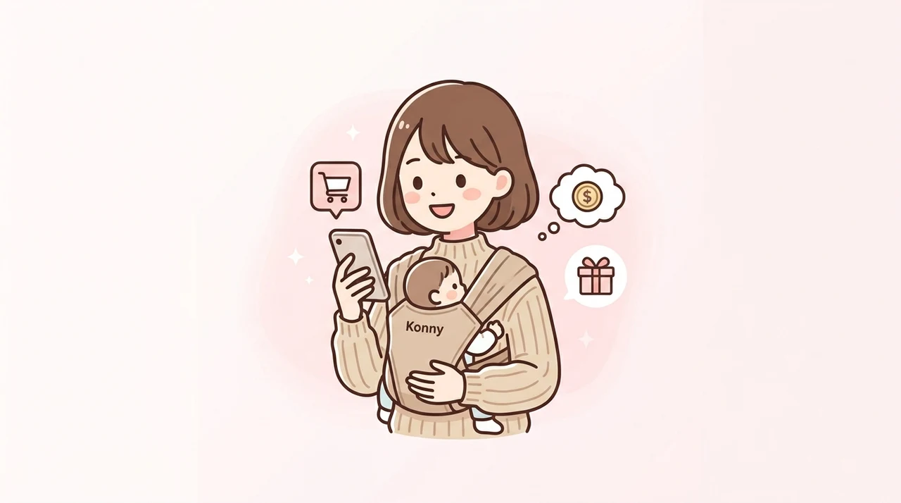 コニー抱っこ紐を通販で買うならどこ?