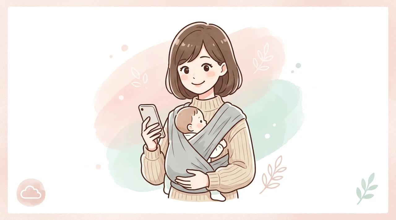 コニー抱っこ紐のメリット